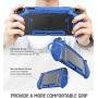 Mumba Dockable Case for Nintendo Switch, [Blade Series] TPU Grip Protective Cover Case Compatible with Nintendo Switch Console and Joy-Con Controller (Navy)