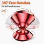 TORRAS Magnetic Car Mount, 360 Rotation Car Phone Holder for Dashboard Cell Phone Cradle Mount Compatible with iPhone SE/X / 8/7 / 6, Samsung Galaxy S10 / S9 / S9 Plus / S8 / S7, and More
