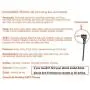 Beebang 2.5mm Cordless Phone Headset, Telephone Headset with Noise Canceling Mic Work for AT&T Panasonic Cisco Grandstream Polycom Vtech Uniden and Wireless Dect Phones