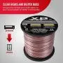 Monster XP Speaker Wire Copper Cable Spool, 14 AWG, 50 ft