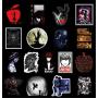 Cartoon Death Note Stickers for Water Bottles 50 Pack Cute,Waterproof,Aesthetic,Trendy Stickers for Teens,Girls Perfect for Waterbottle,Laptop,Phone,Travel Extra Durable Vinyl (Death Note)