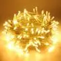 Christmas String Lights 200 LED 66FT, 8 Modes Expandable Indoor/Outdoor String Lights, Safe Plug-in Twinkle String Lights for Christmas Wedding Tree Decoration (Warm White)