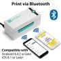 OFFNOVA Bluetooth Thermal Label Printer, High-Speed Shipping Label Printer, Compatible with Windows, Smartphone, Works with Ebay, Amazon, Shopify, Etsy, USPS, FedEx- 203 DPI Printer