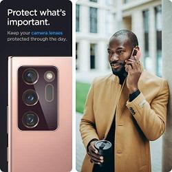 Spigen Camera lens Screen Protector [Glas.tR Optik] Tempered Glass designed for Galaxy Note 20 Ultra [Bronze] - Case Friendly / 2 Pack