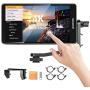 Neewer FW600 5.5-Inch Touch Screen Camera Field Monitor Full HD 1920x1080, 4K HDMI DC in/Output RGB Waveform/Vector Scope/3D-LUT，Video Peaking Focus Assist with Tilt Arm for DSLR Cameras and Gimbal