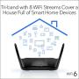NETGEAR Nighthawk 8-Stream Tri-Band AX8 WiFi 6 Router (RAX70) – AX6600 Wireless Speed (Up to 6.6 Gbps) | 2,500 sq. ft. Coverage