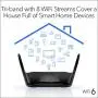 NETGEAR Nighthawk 8-Stream Tri-Band AX8 WiFi 6 Router (RAX70) – AX6600 Wireless Speed (Up to 6.6 Gbps) | 2,500 sq. ft. Coverage