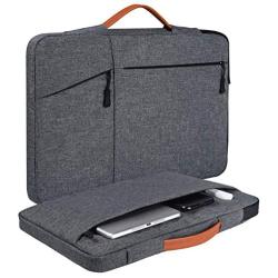 13.3-13.5 Inch Laptop Briefcase Case for Acer Chromebook R13, Dell Inspiron 13 5000, LG Gram/Asus ZenBook, HP Pavilion 13.3'' /HP Envy x360 13 Briefcase Tablet Case Bag(Space Grey)