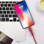 Boreguse Lightning Cable 4Pack [2x3Ft 2x6Ft] MFi Certified Nylon Braided Charger Cable for iPhone Xs Max, XR, X, 8, 7 Plus, 6, 6s, 6 Plus, 5, 5c, 5s, SE(Red)
