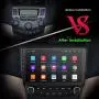 OSSURET 10.1 Inch 32GB Android 10 Car Audio GPS Navigation for Honda Accord 7 2003-2007 Head Unit A/C Control 1080P Video Bluetooth Mirror Link
