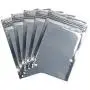 HRX Package 100pcs Premium Antistatic Bag, 4 X 6 inches Resealable Zipper Bag for SSD HDD and Other Electronic Devices