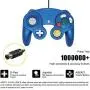 Gamecube Controller, Classic Wired Controller for Wii Nintendo Gamecube (Blue & Red-2Pack)
