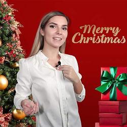 USB Lavalier Microphone-MAONO AU-UL10 192kHz/24bit Omnidirectional Lapel Mic Hands Free Shirt Collar Clip-on Microphone for PC Computer, Laptop, YouTube, Skype Recording, Live Broadcasting