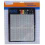 TEKTRUM EXTERNALLY Powered SOLDERLESS 2200 TIE-Points Experiment Plug-in BREADBOARD with Aluminum Back Plate and Jumper Wires for Proto-Typing Circuit