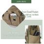 Laptop Backpack for Women Men 15.6 Inch Casual Daypack Water Resistant Travel Backpacks School Business Bag Rucksack (Army Green)