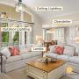 Dimmable E12 LED Bulb Set: 4 Watt, 3000K Warm White Lightbulbs - 40W Equivalent – Chandelier Light Bulbs – T6 Shape - 400 Lumen - UL Listed - Indoor or Outdoor LED Candelabra Bulb Set - 6 Pack