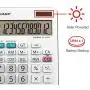 Sharp EL-334WB Business Calculator, White 4.0