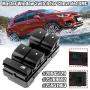 Power Window Master Control Switch for Chevy Silverado GMC Sierra Traverse HHR Yukon Buick Replaces 25789692 20945129 25951963