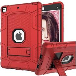 iPad 6th Generation Cases, iPad Case, iPad 9.7 Inch Case, Hybrid Shockproof Rugged Drop Protection Cover Built with Kickstand for iPad 9.7 inch A1893 / A1954 / A1822 / A1823