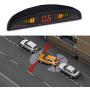 KKmoon Car Auto Reverse Backup Radar System 4 Parking Sensor with LED Display