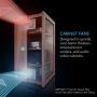 AC Infinity AIRPLATE T3, Quiet Cooling Fan System 6'' with Thermostat Control, for Home Theater AV Cabinets