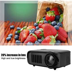 Mini Handheld Projector,Mini Portable Projector Household Projector … (Black)