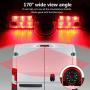 Misayaee Car Third Roof top Mount Brake lamp Camera Brake Light Rear View Backup Camera +7.0 inch TFT Monitor Display Kit for Transporter Express/Savana 2003-2018/Explorer Vans/Express Kit