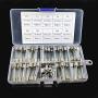 IZTOSS 72pcs 6x30mm Fast-blow Glass Fuses Quick Blow Car Glass Tube Fuses Assorted Kit Amp 0.5A,1A,2A,3A,5A,10A,15A,20A,30A and 10pcs fuse seat