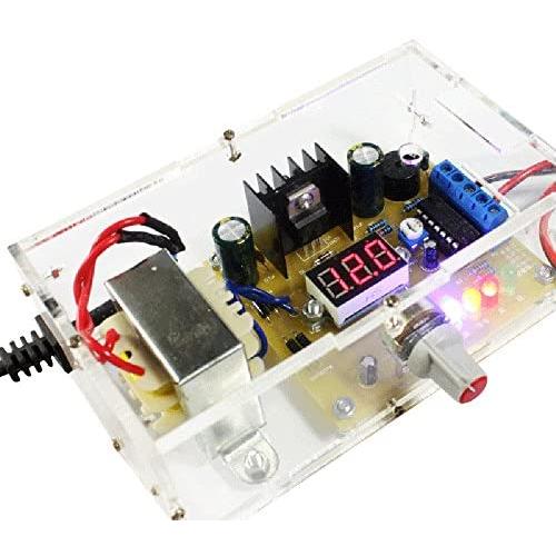KKmoon LM317 1.25V-12V Continuously Adjustable Regulated Voltage Power Supply DIY Kit US