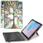 Fintie Keyboard Case for Samsung Galaxy Tab S6 10.5'' 2019 (Model SM-T860/T865/T867), [Patented S Pen Slot Design] Folio Stand Cover with Removable Wireless Bluetooth Keyboard, Love Tree