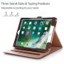 ProCase iPad 9.7 Case (Old Model) 2018 iPad 6th Generation / 2017 iPad 5th Generation Case - Stand Folio Cover Case for Apple iPad 9.7 inch, Also Fit iPad Air 2 / iPad Air –Brown