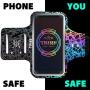 TRIBE Water Resistant Cell Phone Armband Case for iPhone 11, 11 Pro, 11 Pro Max, X, Xs, Xs Max, Xr, 8, 7, 6, Plus Sizes, Galaxy S10, S9, S8, S7, Plus Sizes and More! Adjustable Elastic Band & Key Slot