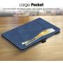 Fintie Case for Samsung Galaxy Tab S5e 10.5 2019 Model SM-T720(Wi-Fi) SM-T725(LTE) SM-T727(Verizon/Sprint/AT&T), Multi-Angle Viewing Stand Cover with Pocket Auto Sleep Wake Feature, Indigo