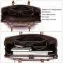 CLUCI Briefcase for Women Oil Wax Leather 15.6 Inch Laptop Business Vintage Slim Ladies Shoulder Bag CLUCI Briefcase for Women Oil Wax Leather 15.6 Inch Laptop Business Vintage Slim Ladies Shoulder Bag