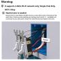Smart Light Switch, Aleath Smart Switch, 2.4Ghz WIFI Light Switch - Neutral Wire Needed, Compatible with Alexa, Google Assistant and IFTTT, Remote Control - 2gang