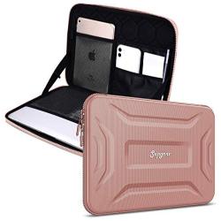 SUPGEAR Laptop Sleeve Case for 13-13.3 Inch Notebook, Shockproof Waterproof Computer Bag Protective Compatible for MacBook Pro, MacBook Air, Notebook, Microsoft Surface, Chromebook (Rose Gold)