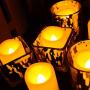 10 Pack Battery Operated Electric Flameless LED Votive Candles with Remote and Timer Realistic Flickering Set Bulk for Black Friday Christmas New Year Wedding Party Decorations Batteries Included