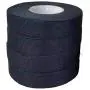 4 Rolls Wire Loom Harness Tape, Wiring Harness Cloth Tape, Black Adhesive Fabric Tape for Automobile Electrical Wire harnessing Noise Damping Heat Proof 19 mm X 15m