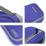 BAGSMART Electronic Organizer Travel Cable Organizer Bag Portable Electronic Accessories Bag for Cable, USB, Blue