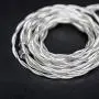FiiO LC-4.4D 4.4mm High-Purity Monocrystalline Silver Litz MMCX Replacement Cable for Shure SE215 SE315 SE846 SE535 SE425/JVC/FiiO FH5 FA7 FH7
