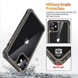 ESR Air Armor Case Compatible with iPhone 11 [Shock-Absorbing] [Scratch-Resistant] [Military Grade Protection] Hard PC + Flexible TPU Frame, for 6.1-Inch, Transparent Black