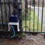 ALEKO AC1400ACC Chain Driven Sliding Gate Opener and Accessory Kit for Gates up to 50 Feet Long 1400 Pounds