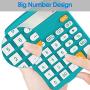 Helect H1001B-Calculator-BL Standard Function Desktop Calculator, Blue