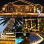 B-right Led Rope Light Outdoor, 72ft 200 Led Dimmable String Light Rope Plug with Remote, 8 Modes Extendable Waterproof Rope String Light for Bedroom Party Christmas Indoor Outdoor Decor, Warm White