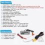 HD Color CCD Waterproof Vehicle Car Rear View Backup Camera, 170 Degree Viewing Angle Reversing Camera for Edge/ Escape/ Mercury Mariner auto cam