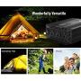 MoKo Power Inverter 1000 Watt Continuous/2000 Watt Peak, DC 12V to 110V AC Car Power Inverter with 3 AC Outlets,LED Indicator,Built-in Cooling Fan,4 Fuses(30A) - Black