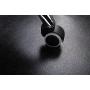 Office Chair Mat for Hardwood and Tile Floor with Lip, Black, Anti-Slip, Non-Curve, Under the Desk Mat Best for Rolling Chair and Computer Desk, 47x35 Non-Toxic and no BPA Plastic Protector