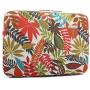 KAYOND Canvas Water-Resistant for 11-11.6 Inch Laptop Sleeve Case Bag (11-11.6 Inches, Forest Series White)
