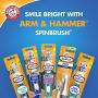Arm & Hammer Spinbrush PRO Series Clean Replacement Brush Heads, Soft, 2 Count