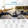 Motorcycle Dash Cam Camera, Blueskysea DV688 Sportbike Dashcam 1080p Front Rear Dual Lens Waterproof 130° Angle with 2.35'' LCD Screen Night Vision for Motorcycle Rider